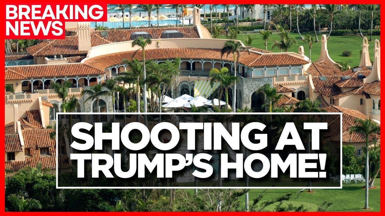 MAR-A-LAGO SHOOTING LIVE | Man with Shotgun and Fuel Can Killed at Trump's Home | World News