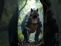 Dinosaurus pemakan daging versi Ai #ai #dinosaur #trex