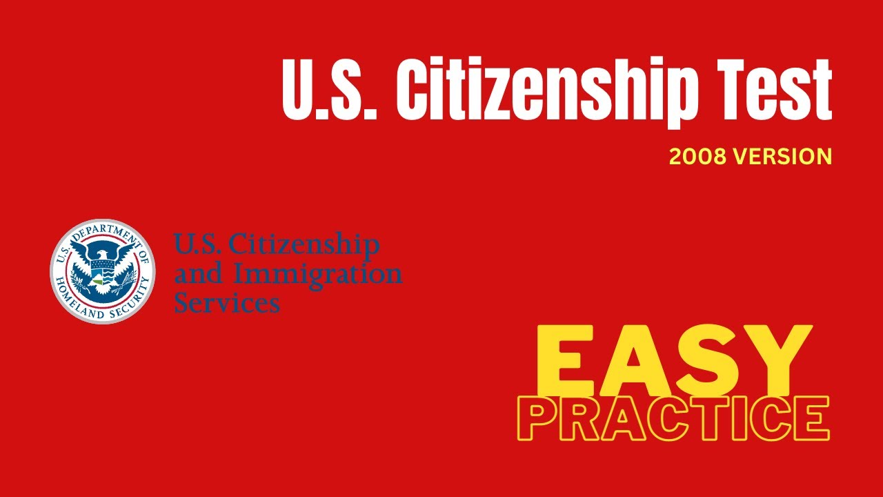 US Citizenship Test 2023 I USCIS Official Questions I Naturalization