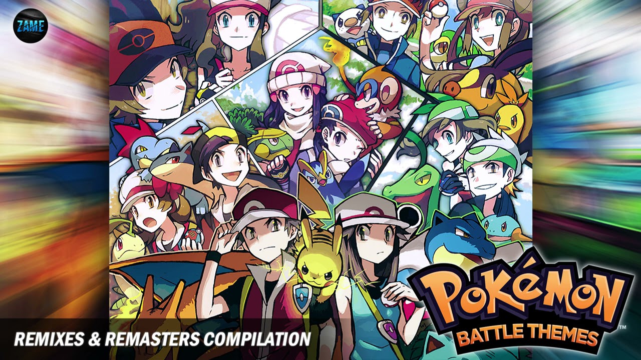 Pokémon Battle Themes Remixes & Remasters Compilation Generations 18