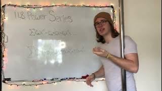 UCI MATH 2B: Power Series