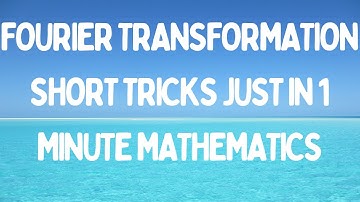 Fourier sin transform | Fourier cosine transform |
