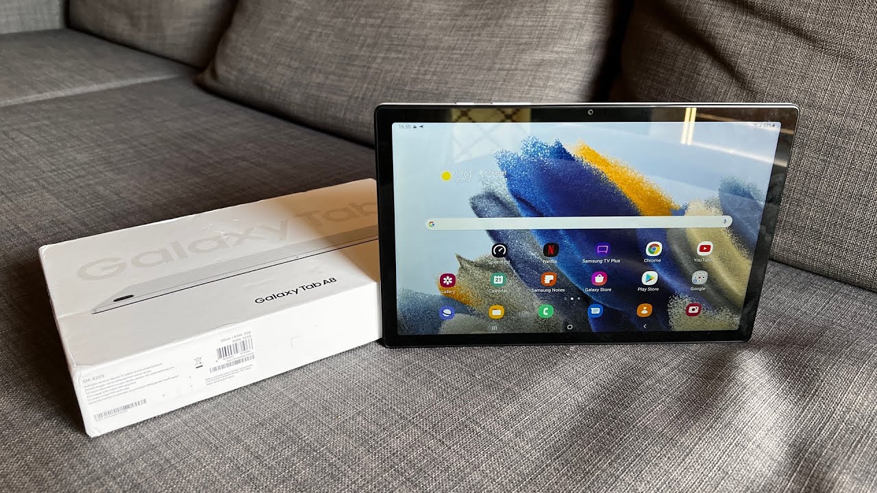 Samsung Galaxy Tab A8 Tablet Review - Chrome Computing