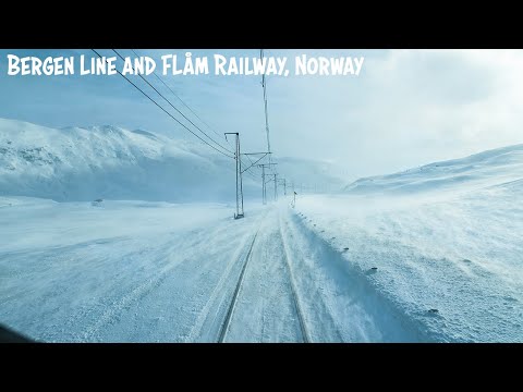 Winter Cab View from two of the most SCENIC RAILWAYS in the WORLD