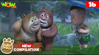 new baby bears compilation 16 bablu dablu cubs new funny cartoon in hindi for kids wow kidz