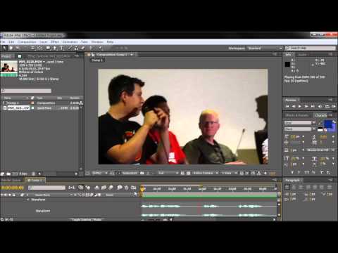 60 Second After Effects Tutorial : Tips for Using Sound -HD-