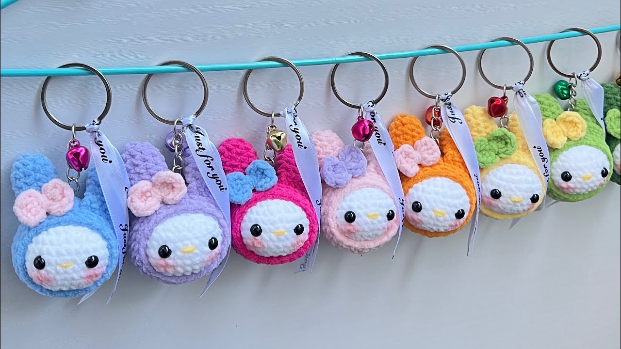 How to crochet My melody | amigurumi My melody - YouTube