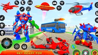 Bus Robot Car War - Robot Android game screenshot 3
