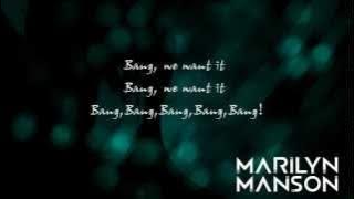 Mobscene - Marilyn Manson [ HQ | HD ]