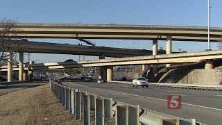 Off-Ramp Blocked; 2 Road Workers Injured
