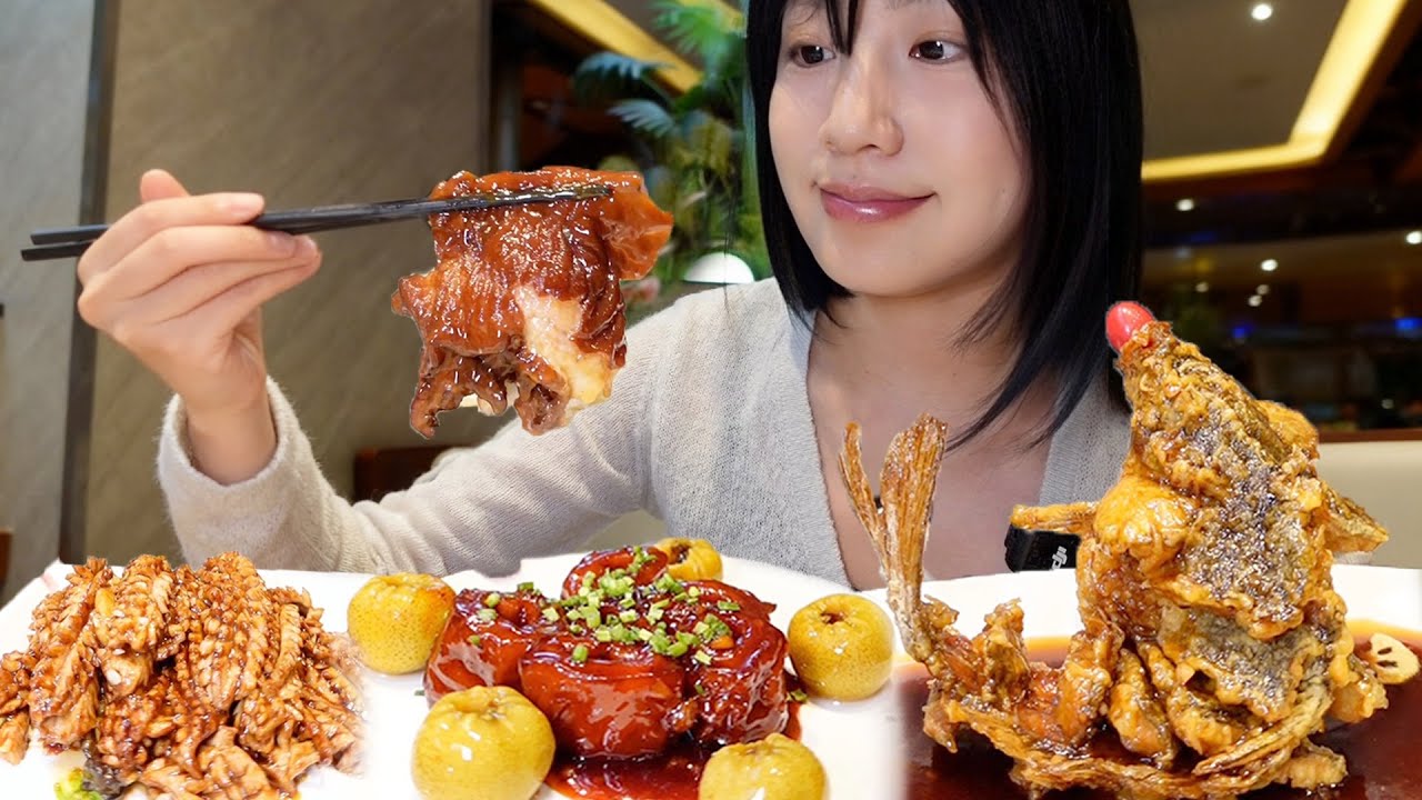 精緻魯菜館，九轉大腸初體驗，一人承包大肘子！