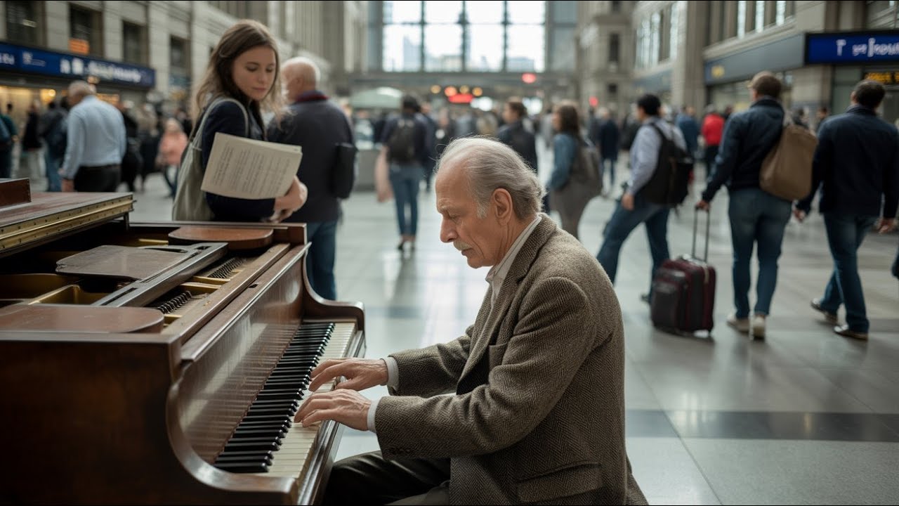 They Walked Past Him Playing Piano—Until Someone Recognized Who He Was