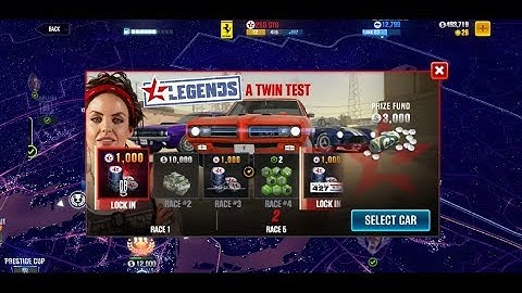 COMPLETING CSR2 LEGENDS : A TWIN TEST (NEW RELAY RACES) RRGANG