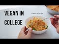 What I Ate this Week! (vegan university student)