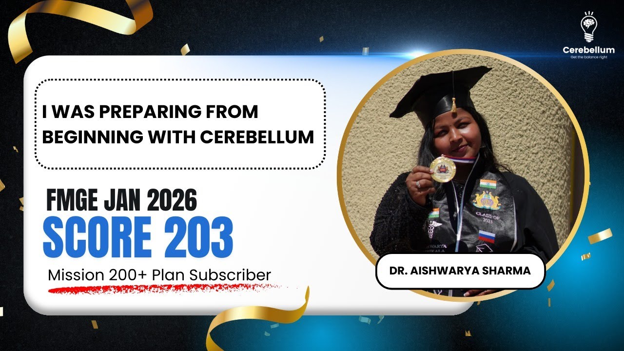 I was preparing from beginning with CEREBELLUM | Dr Aishwarya Sharma ...