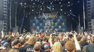 Anthrax - Intro Cowboys From Hell + Caught In A Mosh - Download Festival 2019 - Melbourne