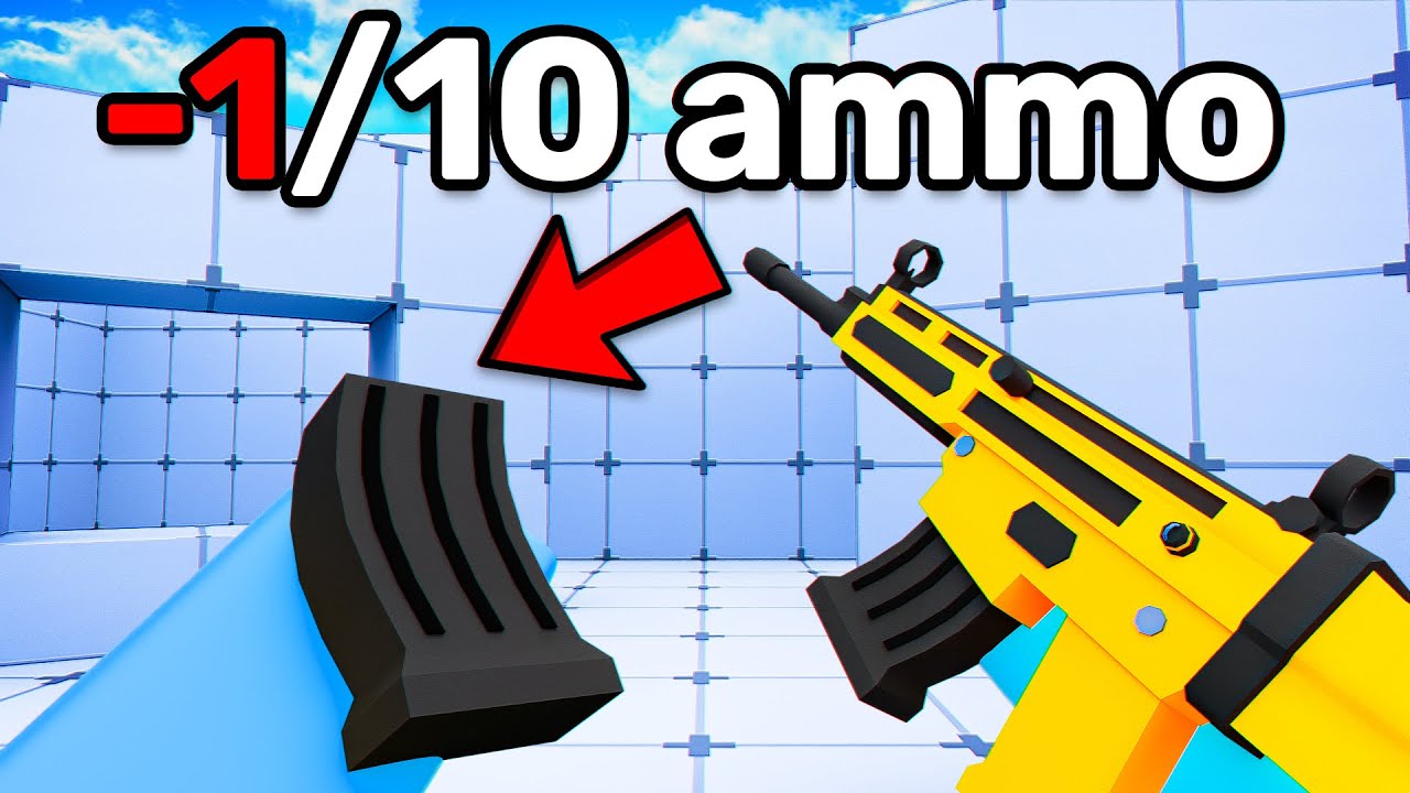 RIVALS But I Cant Reload My Gun... (Roblox)