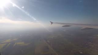 Перелет Москва - Будапешт. Аэрофлот. A320.