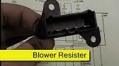 Jeep Wrangler TJ Blower Motor Fan Speed Switch Resistor Fix - YouTube