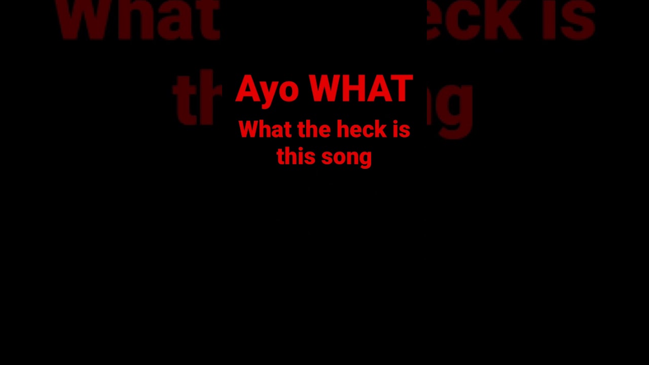 What is this song???