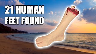 Human Feet Keep Washing Up on This Beach