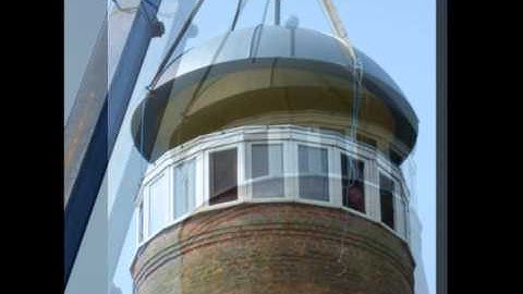 1-Mill dome installation May  30th 2012 by Sylvia Blight Burgh le Marsh.wmv