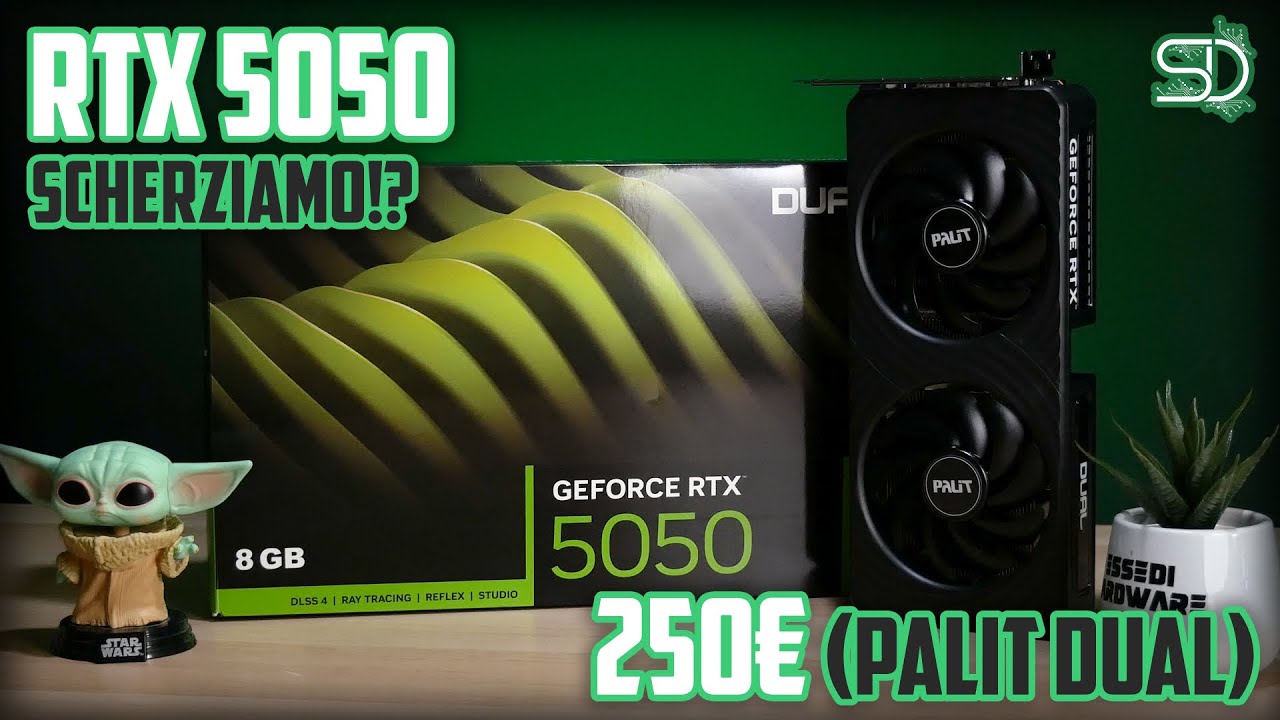 HO PROVATO LA NUOVA RTX 5050... NVIDIA SCHERZIAMO?!?! 🤢 - YouTube