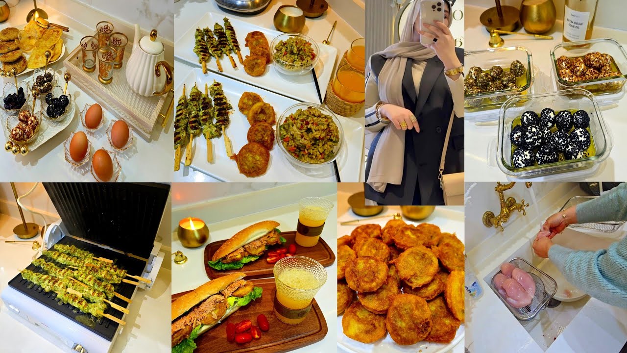 🍽️ Daily Meal | قرار غادي يغيّر حياتي💛… نهار كامل بين الفطور والغداء والعشاء 🌿