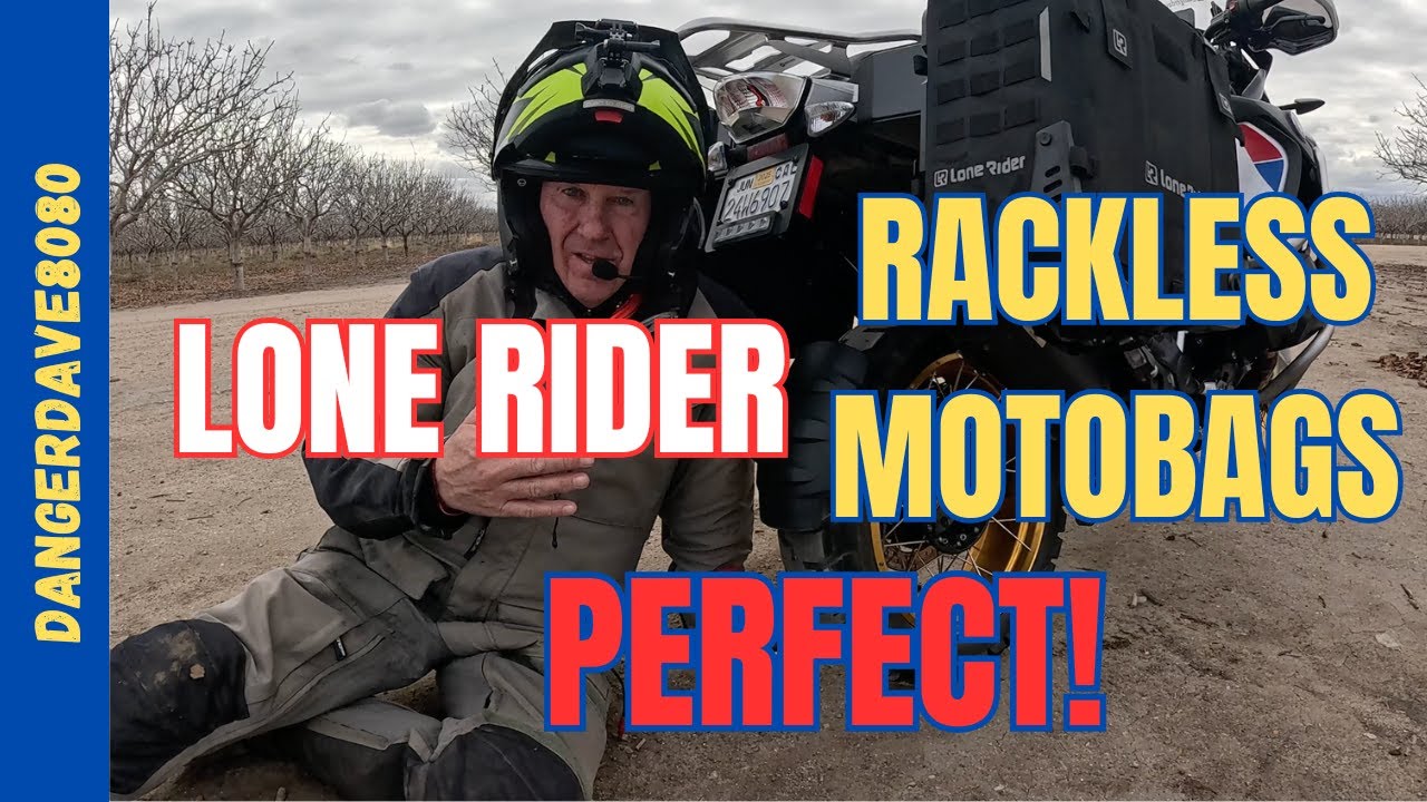 Мотосумки Lone Rider Rackless — первые мысли — Потрясающе!