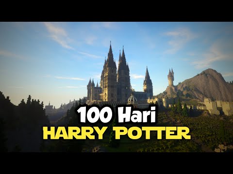 100 Hari Tapi Aku Jadi Tukang Santet ‼️ - Minecraft Harry Potter Part 1
