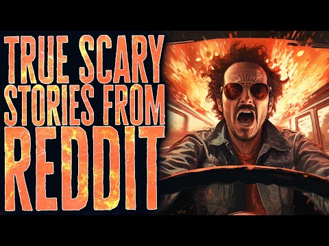 8 TRUE Horror Stories from Reddit - Black Screen Scary Stories - With Ambient Rain Sound Effects