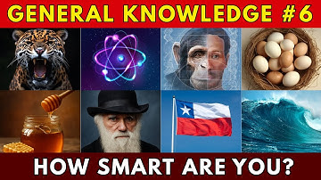 General Knowledge Quiz Trivia! | Part #6 📚