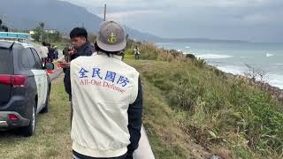 愛國者維修車翻覆台11線邊坡  空軍官兵輕傷送醫