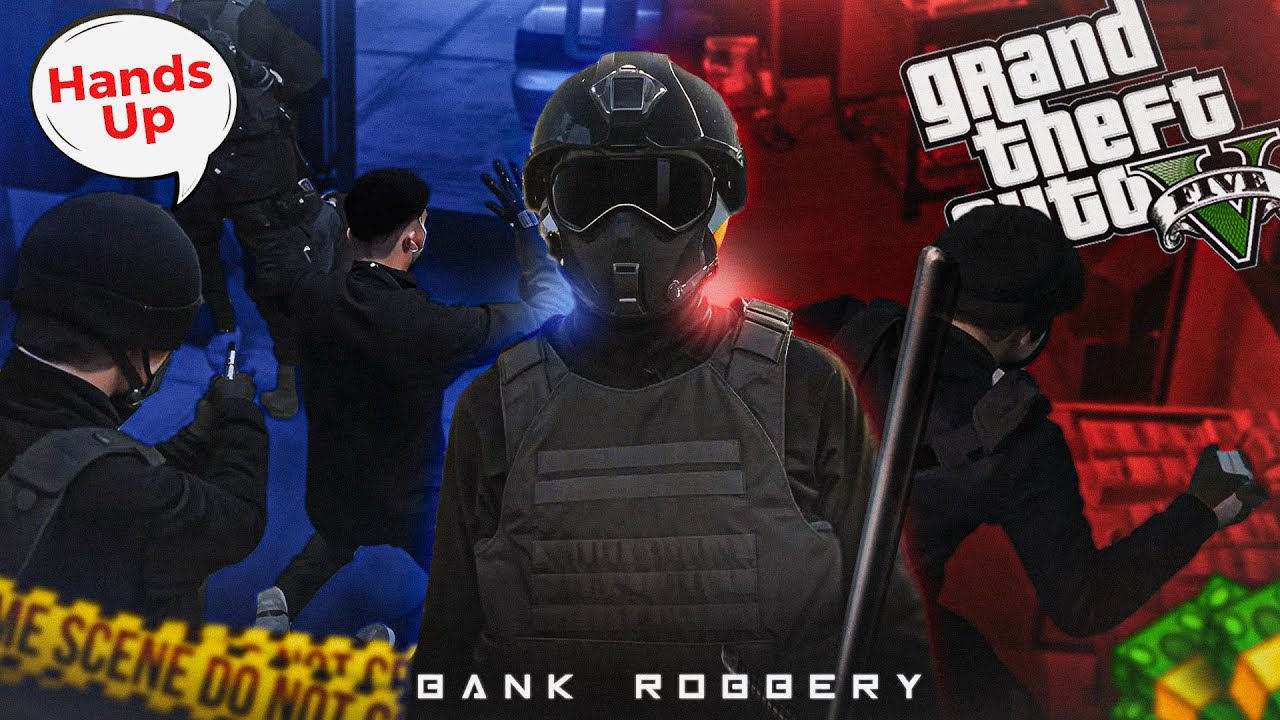 Unque Rp 200 IQ Bank Robbery Escape in GTA 5 RP But It's Unique & Funny | FT ...