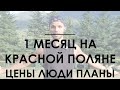 Первый месяц жизни на красной поляне в Сочи