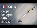 Coupe-bordures sans fil 2026 : comparaison des 5 meilleurs modèles