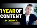 How To Map Out A Year's Worth Of Content In One Day