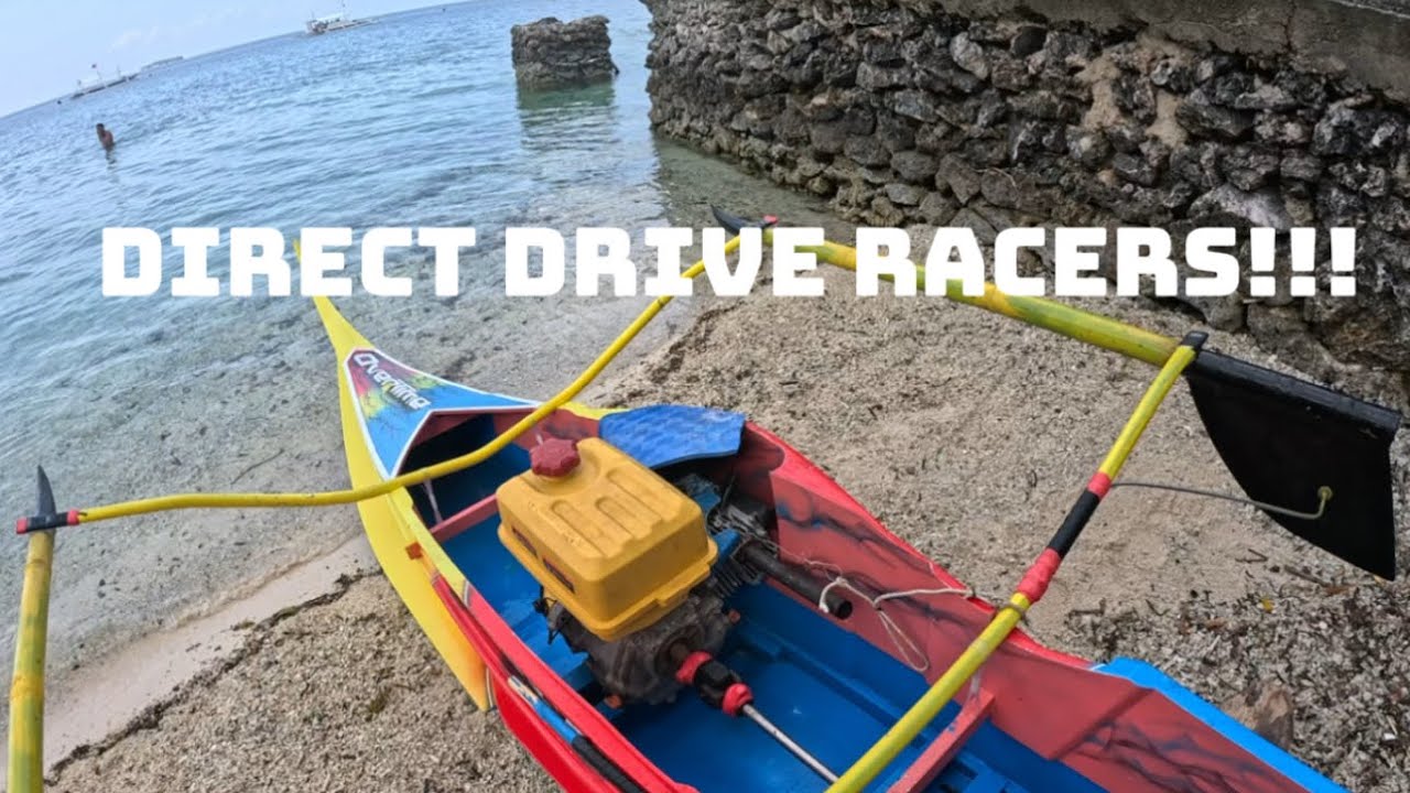 Drag racing boats in the Philippines! 