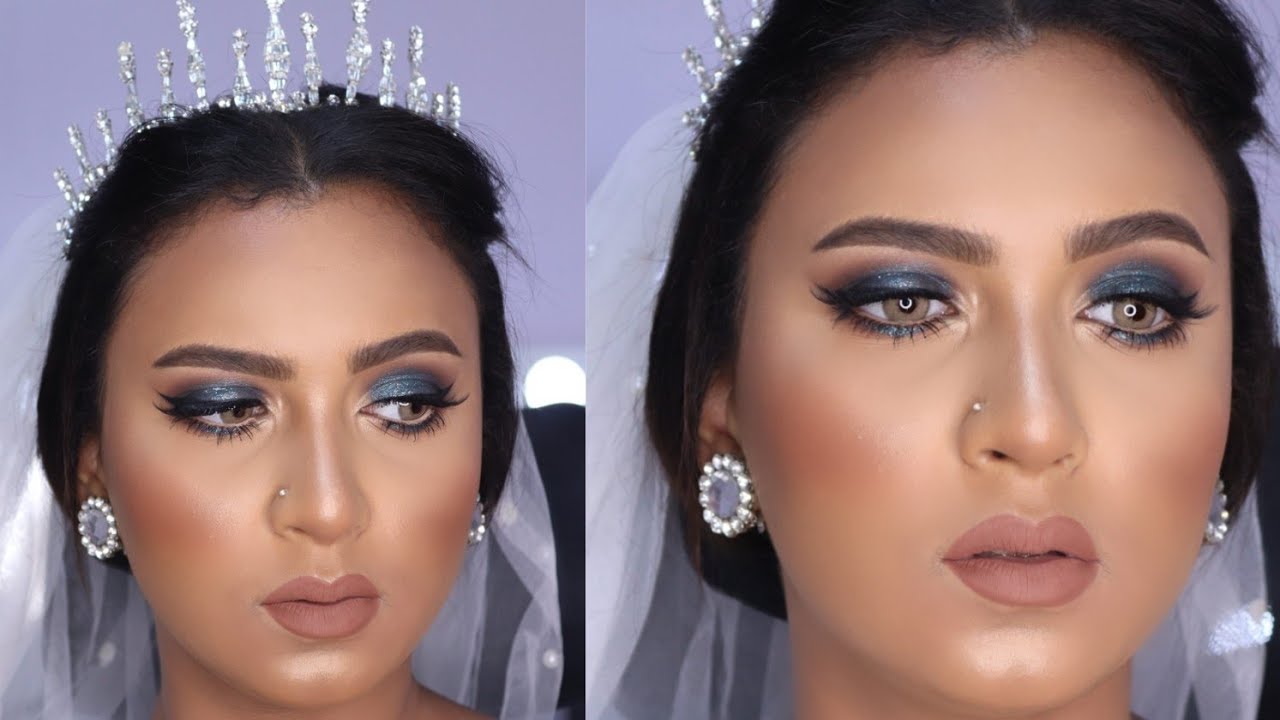 مكياج عروس بالشرح الصوتي للبشره السمراء ( كورس الميكب الاحترافي)