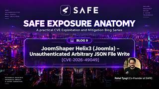 CVE 2026 49049 | Joomla Helix3 Vulnerability Explained | Safe Security | CTEM