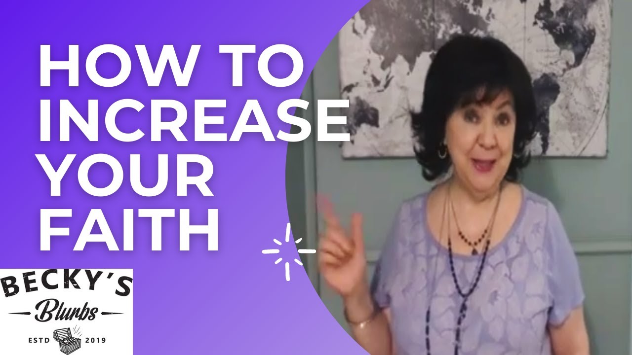 HOW TO INCREASE YOUR FAITH - YouTube