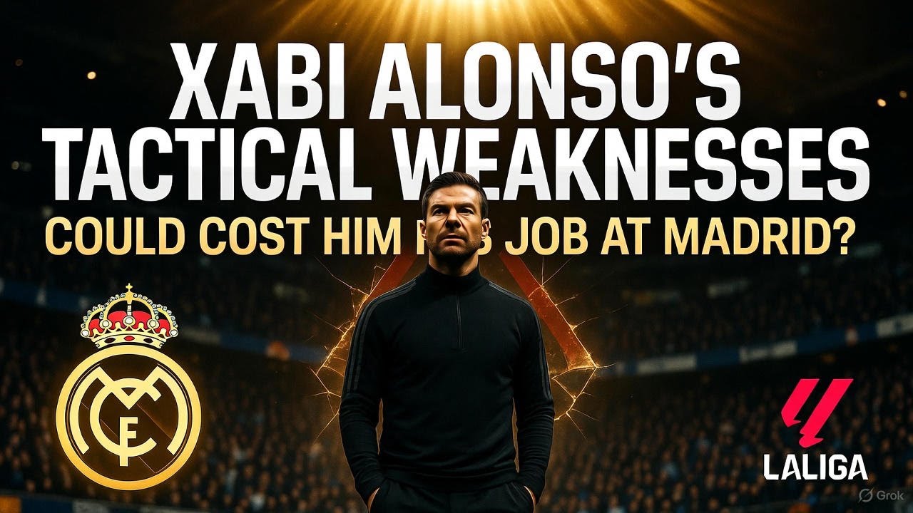 Tactical Weaknesses That Could Cost Xabi Alonso His Job at Real Madrid | Full Analysis