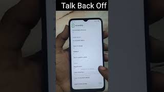 How To Remove TalkBack OPPO A5 2020 || OPPO A5 2020 Talk Back Off Kaise Kare ⚡⚡#shorts #talkback screenshot 3