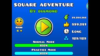 "Square Adventure" by Diamond 100% Complete | Normal Pack Level 2