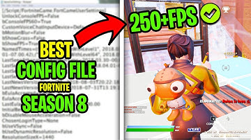Best Fortnite Game User Settings Season 8! (Max FPS BOOST + Reduce Input Delay)