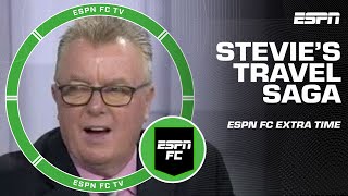 The FULL SAGA of Steve Nicol’s Travel Struggles 🌎 😅 | ESPN FC Extra Time