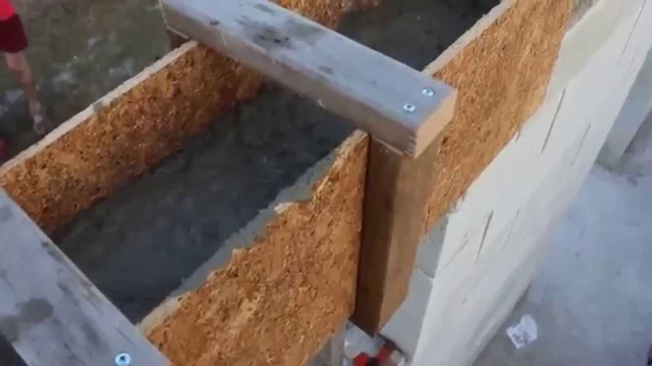 Ablak áthidaló öntés zsaluzás vasalás betonozás youtube