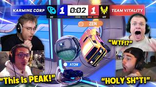 Streamers REACT to the BEST SEMIFINAL of RLCS Paris Major 2026! *INSANE Series*