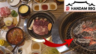 Delicious CHARCOAL Grill Korean BBQ @ Handam BBQ | Houston, TX