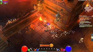 Lets Play Torchlight 2 ep 2 - Skeleton men!